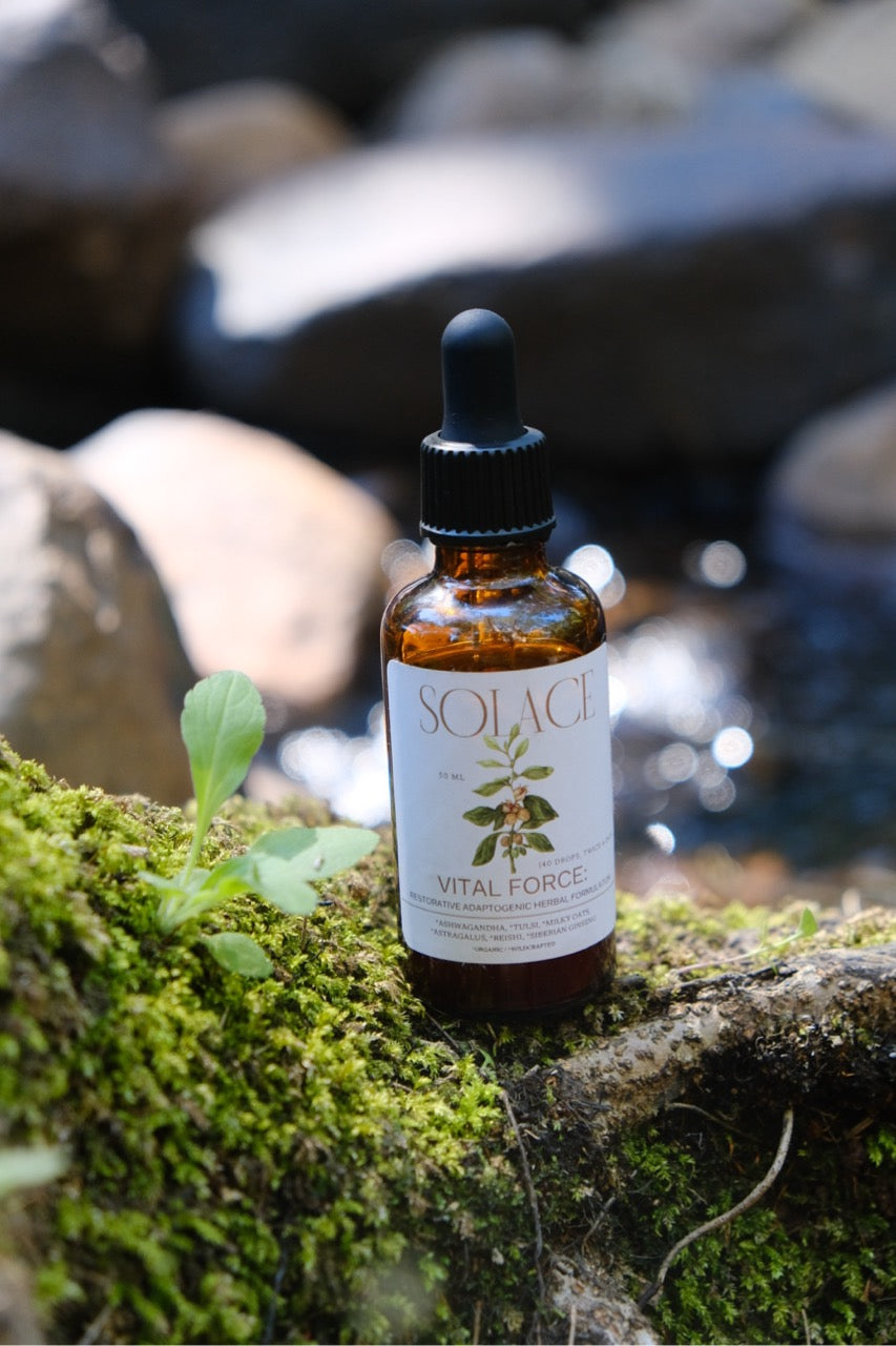 VITAL FORCE: Adaptogenic Herbal Tincture for Chronic Stress