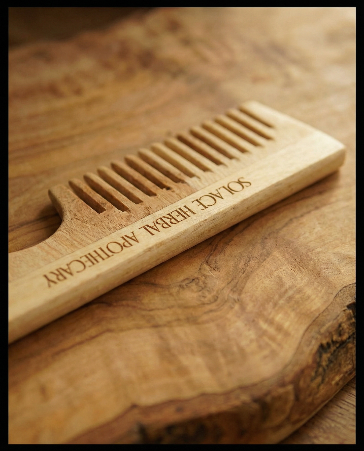 Hand Crafted Neem Comb
