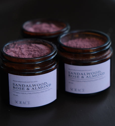 Manjistha, Sandalwood & Rose Face Pack